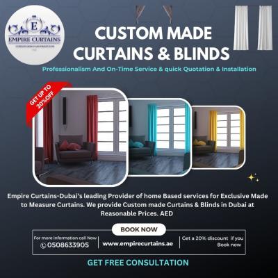 Buy Curtains Online in Dubai - Empire Curtains