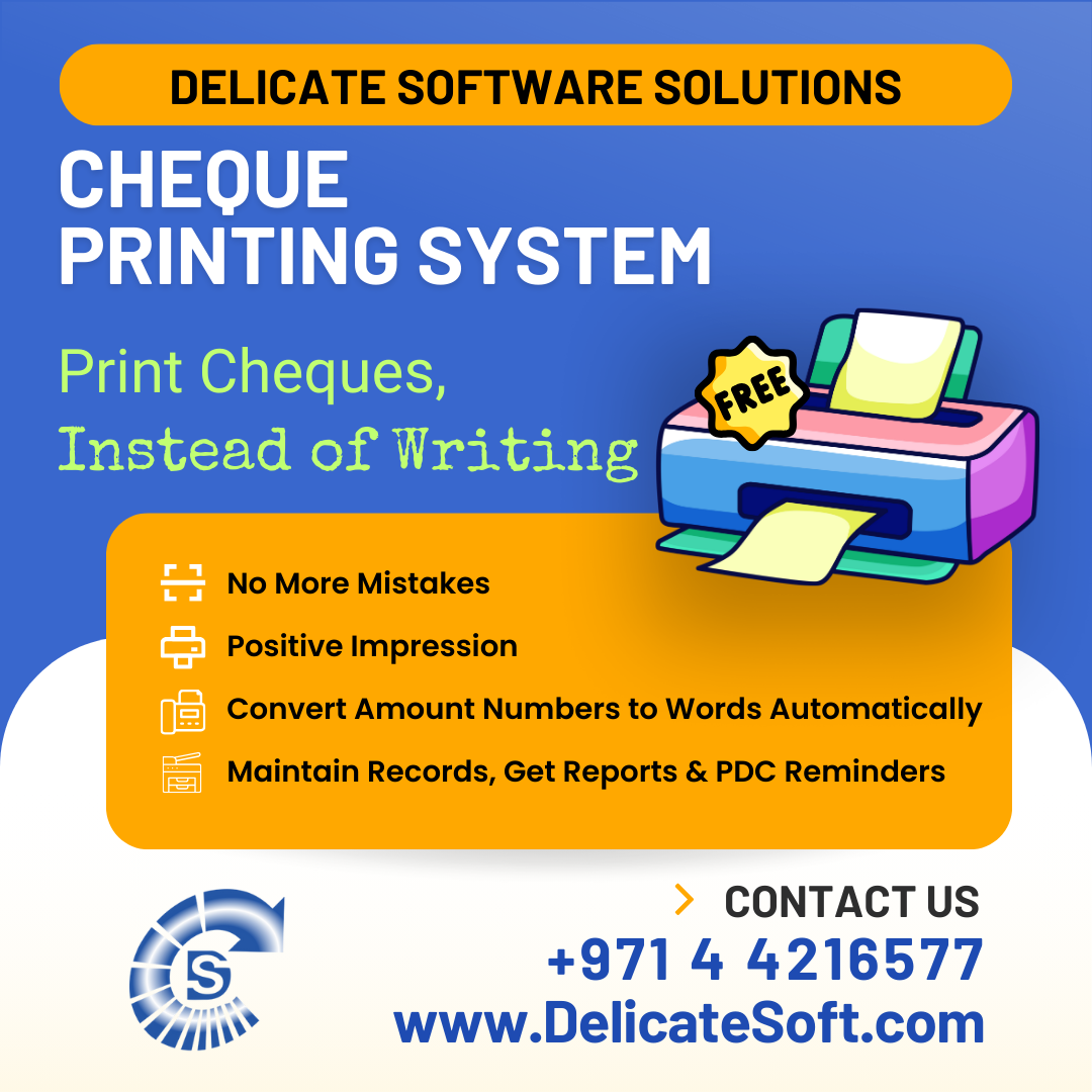 Cheque Printer in Dubai - Dubai Other