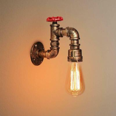 Vintage Industrial Rustic Water Pipe Lighting for Ceiling and Wall - Coventry Electronics