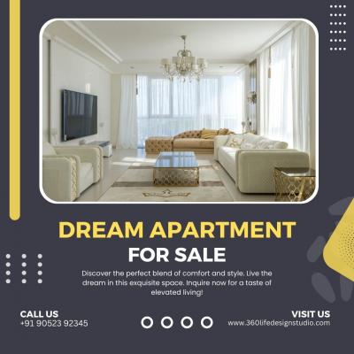 Luxury Living Awaits You! Dream Apartment Available in Hyderabad