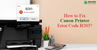 Canon Printer Error Code B203 - New York Other
