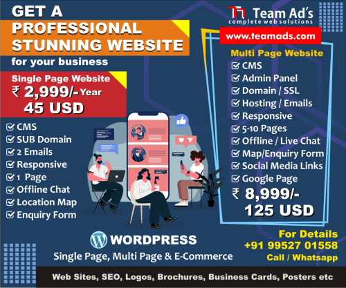 Web Design Packages in Coimbatore - Coimbatore Other