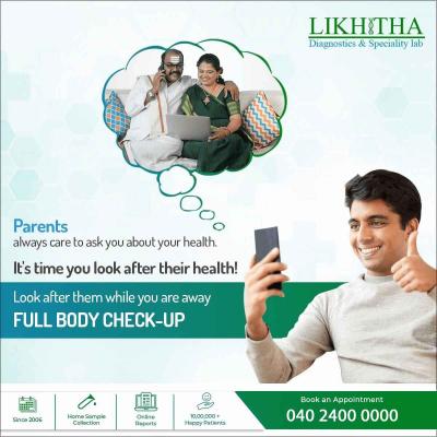 Blood Tests at Likhitha's Diagnostic Centre in Hyderabad - Ahmedabad Health, Personal Trainer
