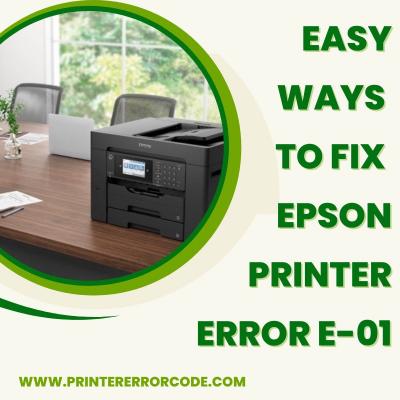 Simple Solutions for Epson Printer Error E-01 - Austin Computer