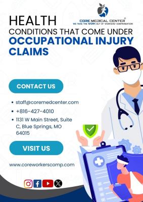 Health Conditions That Come Under Occupational Injury Claims - Other Health, Personal Trainer