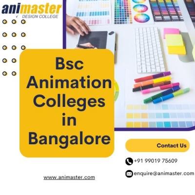 B.Sc. Animation Colleges in Bangalore