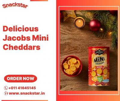 Taste the Delicious Cheesey Crunch of Jacobs Mini Cheddars - Delhi Other
