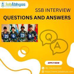 Craft Your SSB Interview Questions and Answers with JobAbhyas Expertise