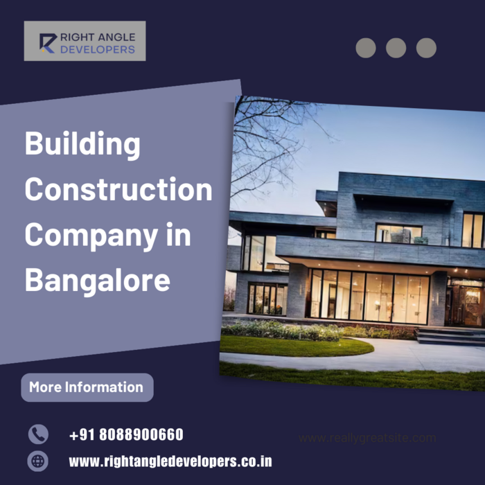 Building Construction Company in Bangalore