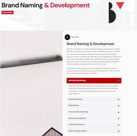 Brand Naming Development Ireland -  Brandyou Creative - Dublin Other