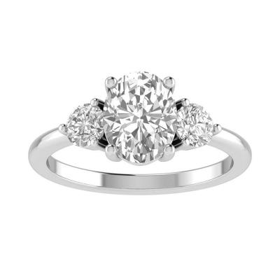 Buy 18K White Yellow or Rose Gold as well as Platinum Engagement Ring