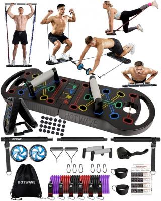 HOTWAVE Portable Exercise Equipment with 16 Gym Accessories - Delhi Tools, Equipment