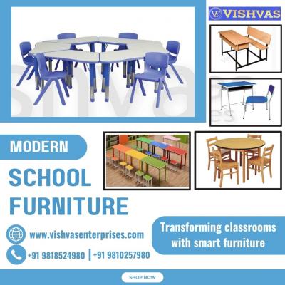 Durability and Comfort: Discover School Furniture Built to Last - Delhi Furniture