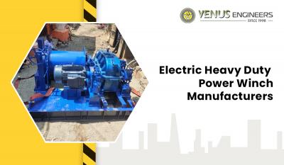 Electric Heavy Duty Power Winch Manufacturers - Delhi Other