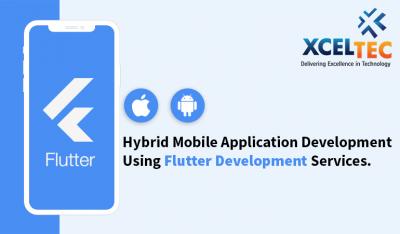 Flutter app development services in the USA | XcelTec