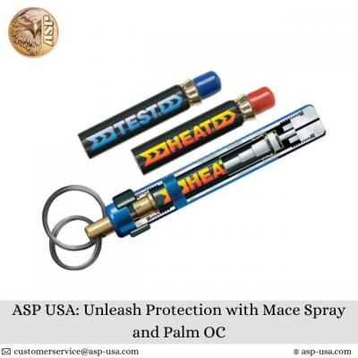 ASP USA: Unleash Protection with Mace Spray and Palm OC