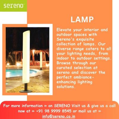 Buy Floor Lamps Online | Outdoor Lamps - Sereno