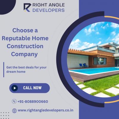 Home Construction Company in Bangalore| Right Angle Developers - Bangalore Construction, labour