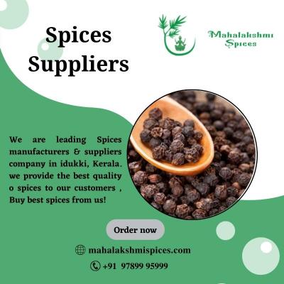 Spices Suppliers In Idukki | Spices Suppliers In Kerala