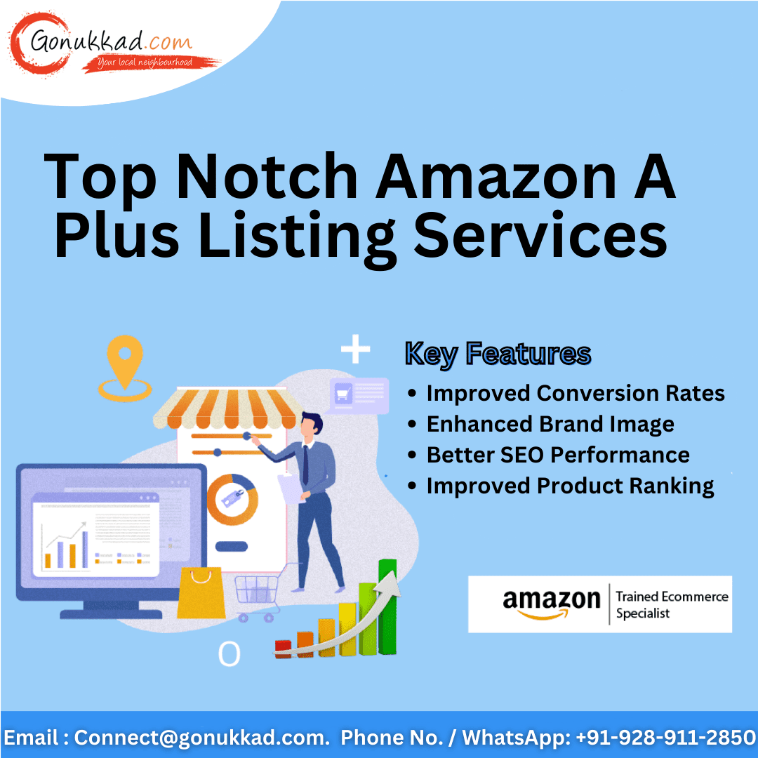 Top Notch Amazon A Plus Listing Services - Gurgaon Professional Services