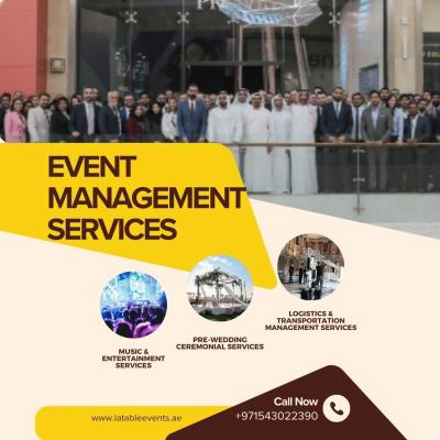 Event Management Services - Abu Dhabi Events, Photography