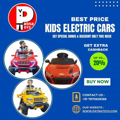 Kids Electric Cars Adventure with PatnaToys - Patna Childcare