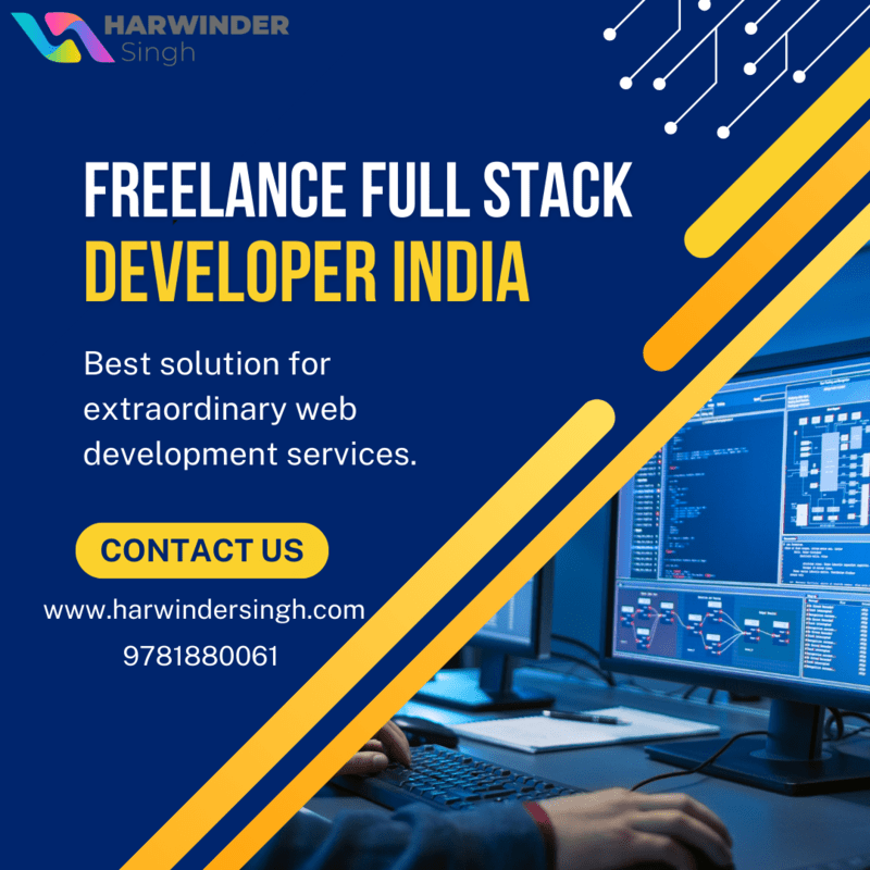 Freelance Full Stack Developer India - Chandigarh Other