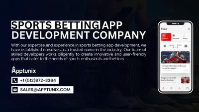 Sports Betting App Development Company - Apptunix