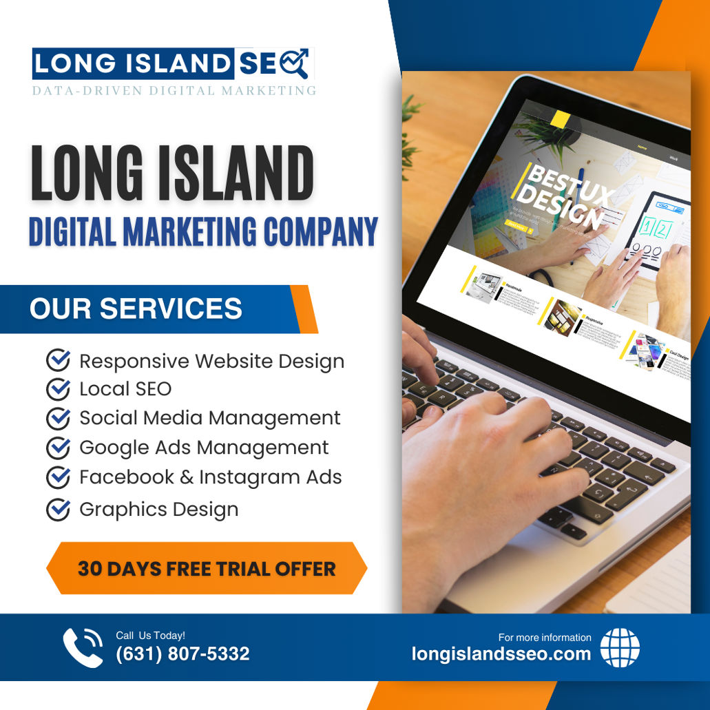 Boost Your Online Visibility with Long Island's Top SEO Company - Free Trial Available!