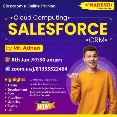 Saleforce Course Training in Hyderabad - Naresh i Technologies