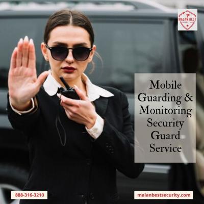 Mobile Guarding & Monitoring Security Guard Service At Malan Best Security