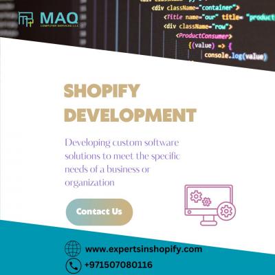 Shopify Development - Dubai Computer