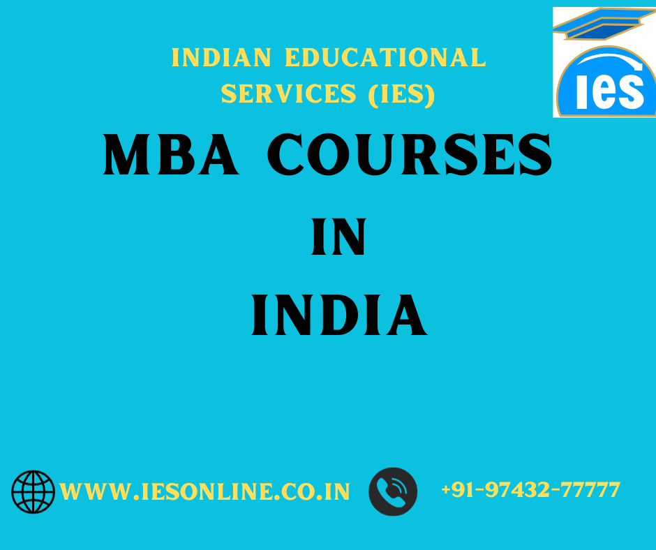 MBA course in India