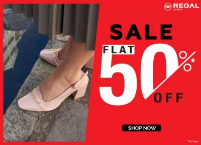 50% Off Women's Shoes at Regal Shoes