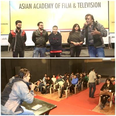 Media Person Ali Haider Ignites Enthusiasm at AAFT’s Exclusive Acting Workshop - Delhi Blogs