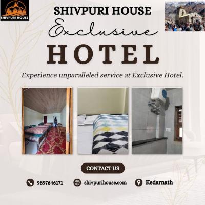 BEST HOTEL IN KEDARNATH- SHIVPURI HOUSE KEDARNATH - Dehradun Hotels, Motels, Resorts, Restaurants