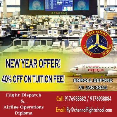 FLIGHT DISPATCH & AIRLINE OPERATIONS COURSE - Chennai Professional Services