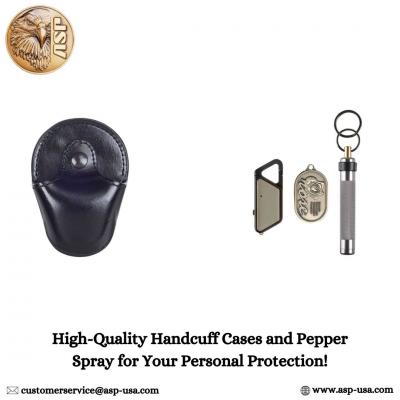 ASP USA Offers High-Quality Handcuff Cases and Pepper Spray for Your Personal Protection!