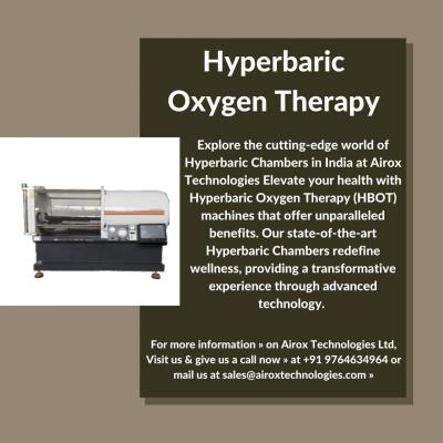 Hyperbaric Oxygen Therapy | Hyperbaric Chambers -  Airox Technologies