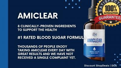AMICLEAR: Transforming Your Weight Loss Journey with 8 Clinically-Proven Ingredients for Blood Sugar - New Orleans Medical Instruments