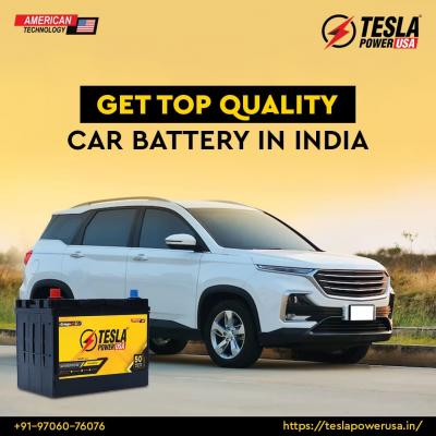 Get Top Quality Car Battery in India - Tesla Power USA
