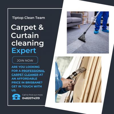 Unmatched Carpet Cleaning Services in Brisbane-Curtain cleaning Brisbane