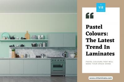 Enhance Your Interior Design with Pastel-Coloured Laminates - Ahmedabad Interior Designing