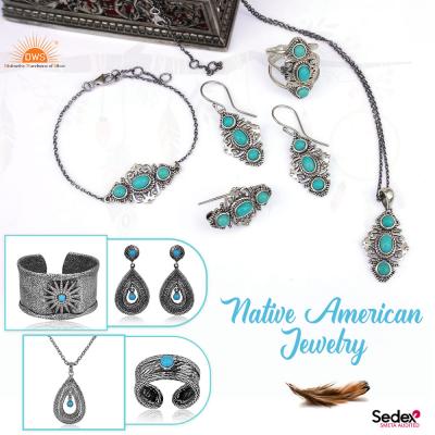 Authentic Native American Jewelry Wholesale - Exquisite Designs by DWS Jewellery - Jaipur Jewellery