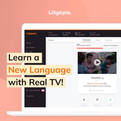 Learn 9 languages by watching movies and TV shows with distinctive interactive tools - Luxembourg Professional Services