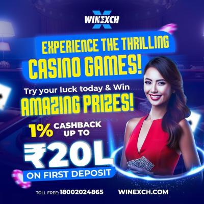 Live Joy Guarantee Elevate Your Thrills of enjoy with winexch Online Live Games - Bangalore Other