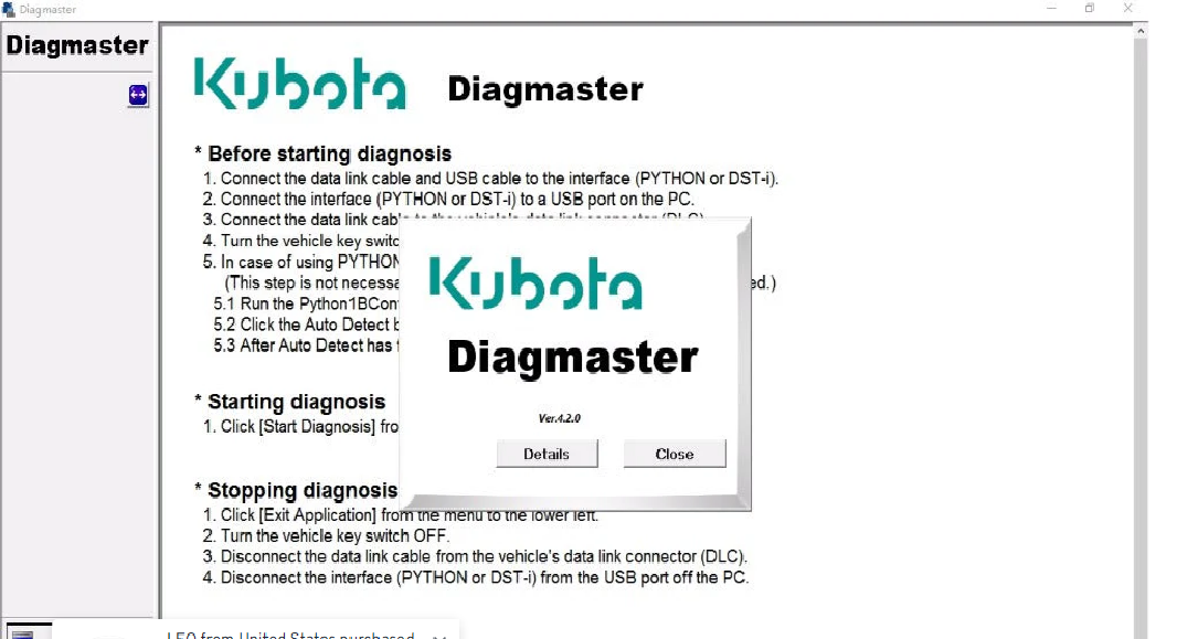 Kubota Diagmaster - New York Other