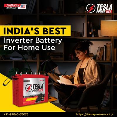 India's Best Inverter Battery For Home Use - Tesla Power USA