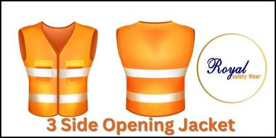 3 Side Opening Jacket | reflectivevestsindia - Mumbai Other