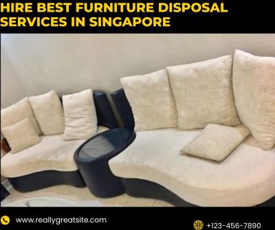 Hire Best Furniture Disposal services in Singapore